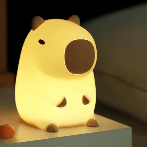 Squishy Capybara Night Light