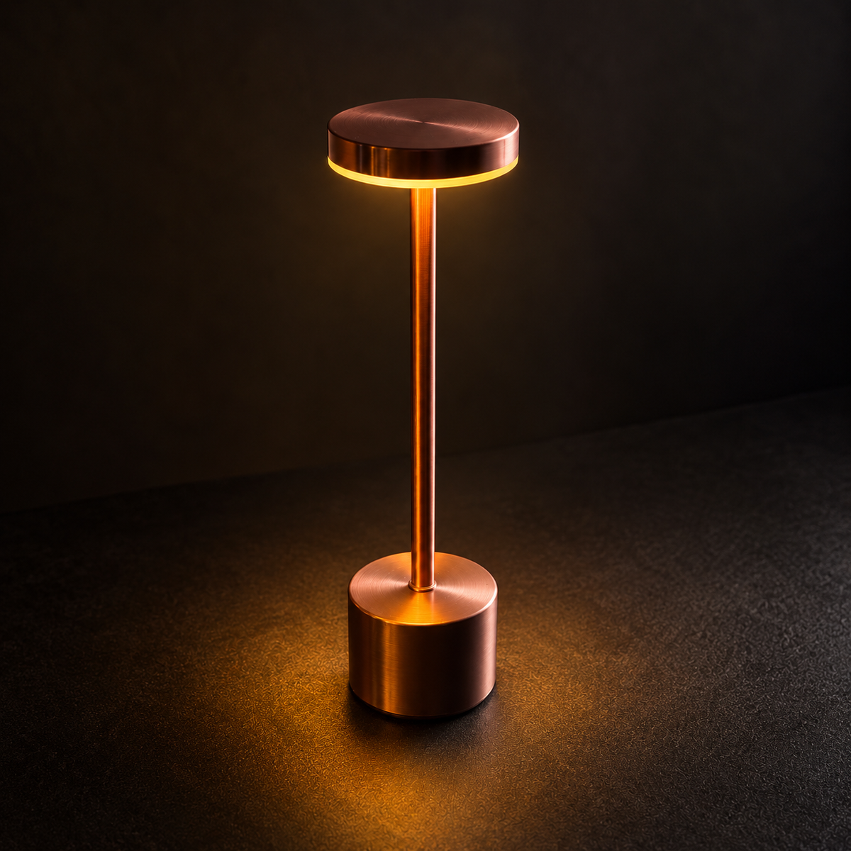 LumaNest AuraGlow Rechargeable Touch LED Table Lamp – 3 Light Modes