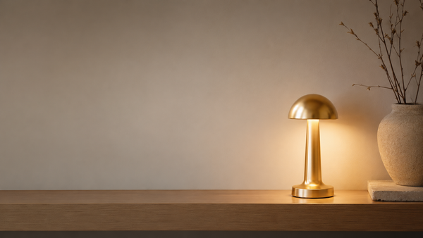 LumaNest lamp close-up