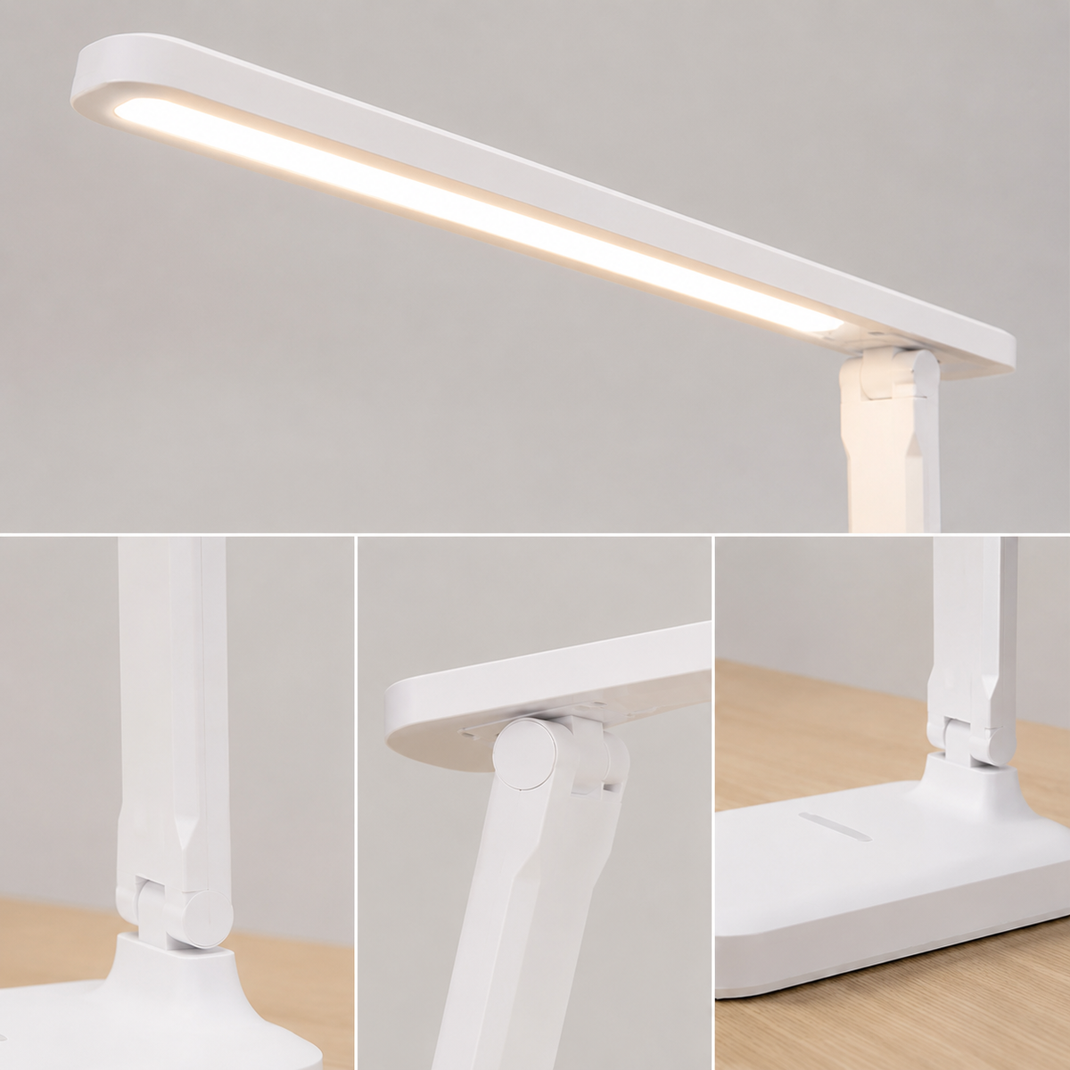 LumaNest Modern LED Desk Lamp – 3 Light Modes