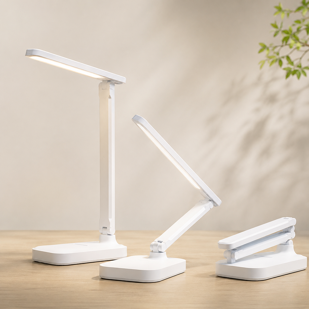 LumaNest Modern LED Desk Lamp – 3 Light Modes