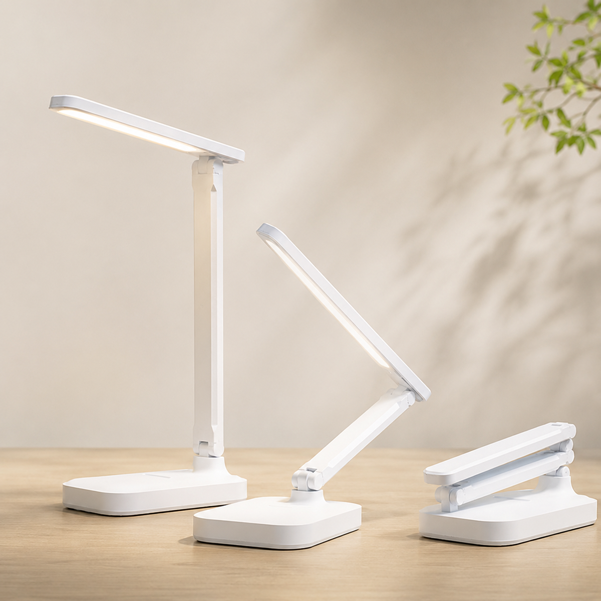 LumaNest Modern LED Desk Lamp – 3 Light Modes