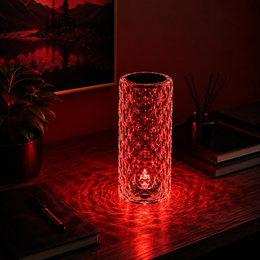 LumaNest Crystal Diamond Table Lamp