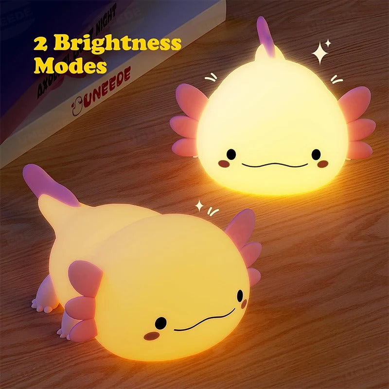 Squishy Axolotl Night Light