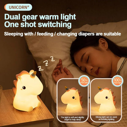 Squishy Unicorn Night Light