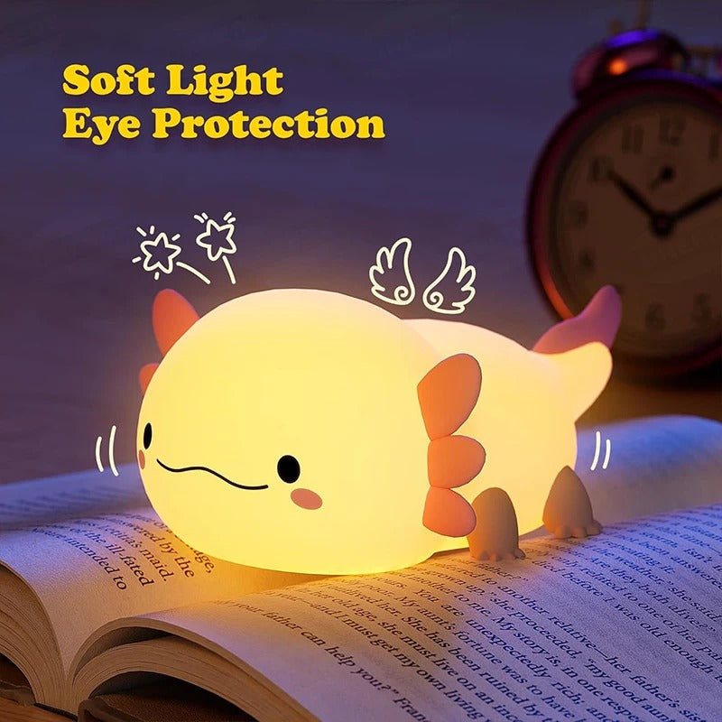 Squishy Axolotl Night Light